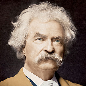 Foto del poeta Mark Twain